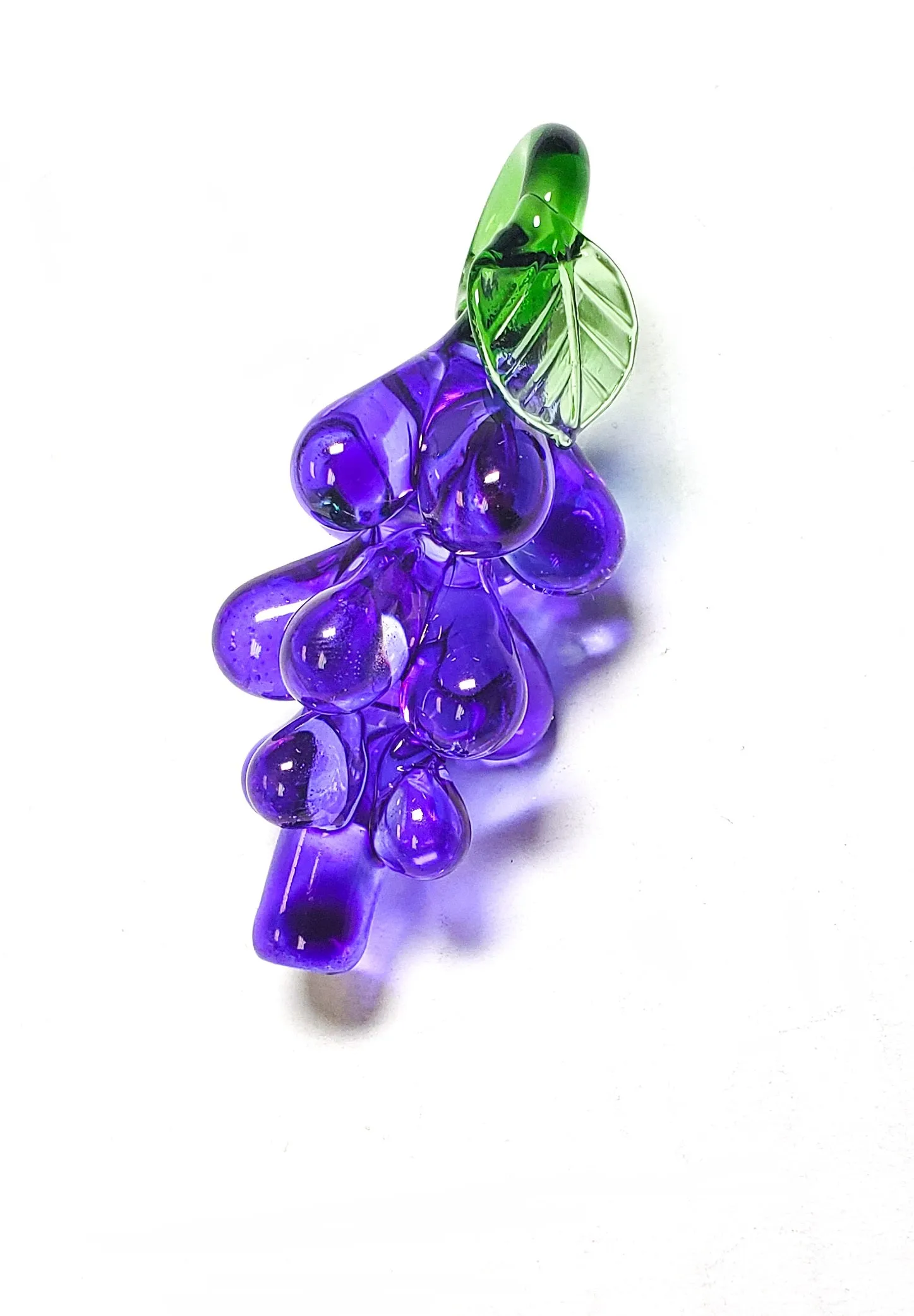 Murano Style Glass Grapes for Chandeliers 65mm Fruit Ornaments