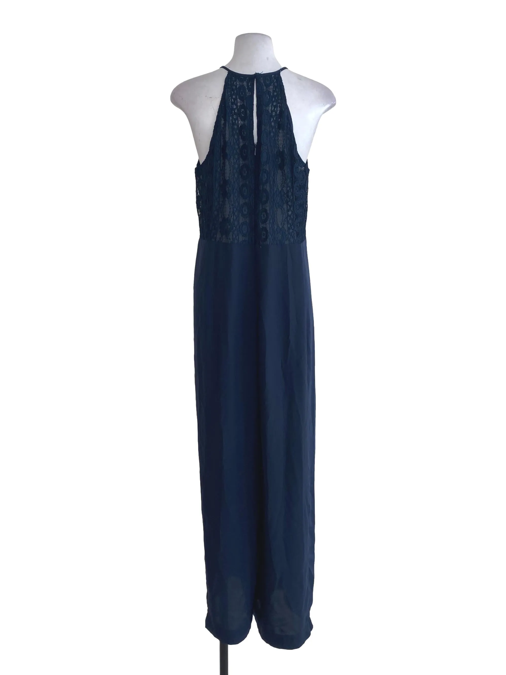 Navy Blue Laced Jumpsuits