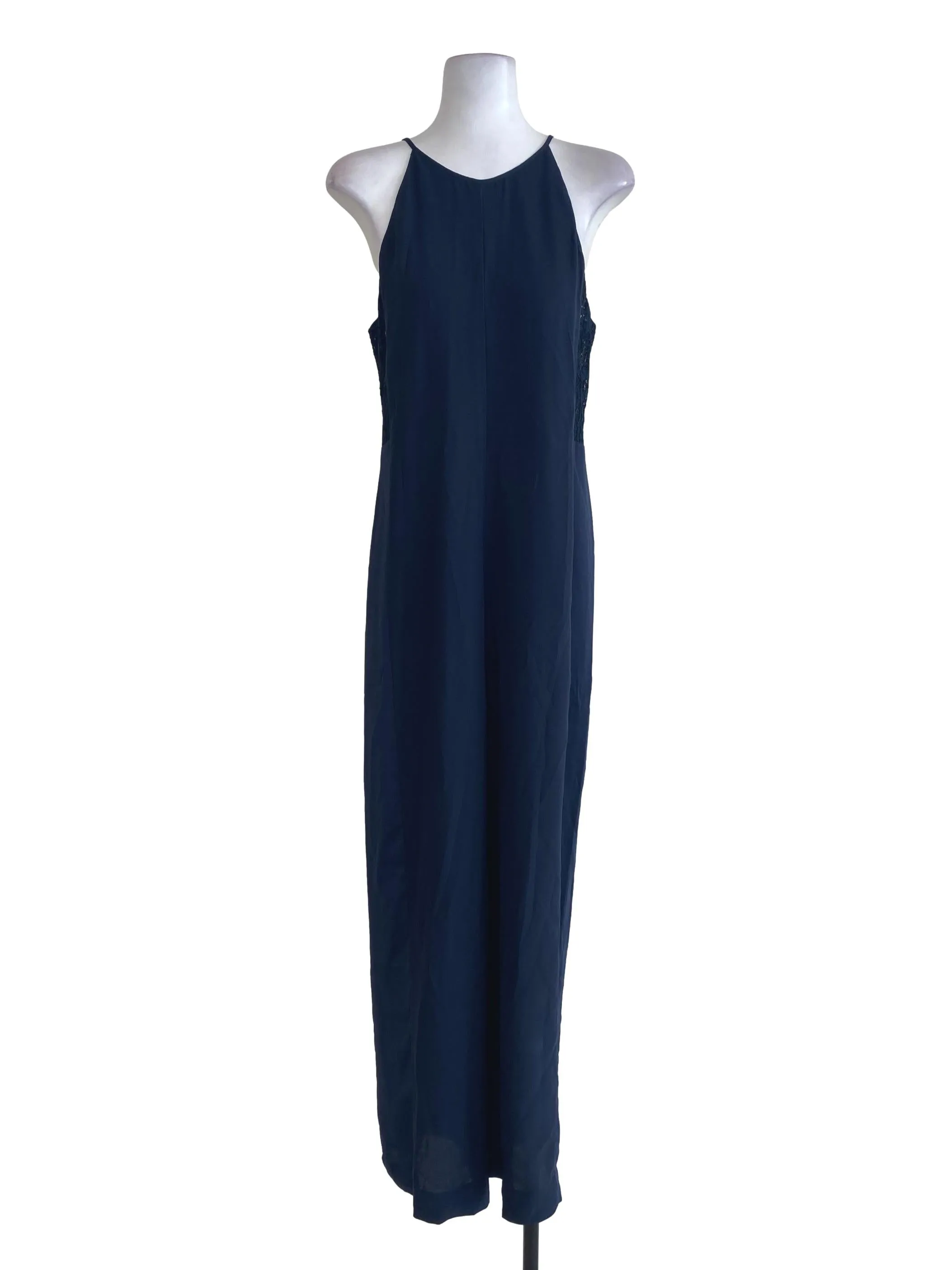 Navy Blue Laced Jumpsuits