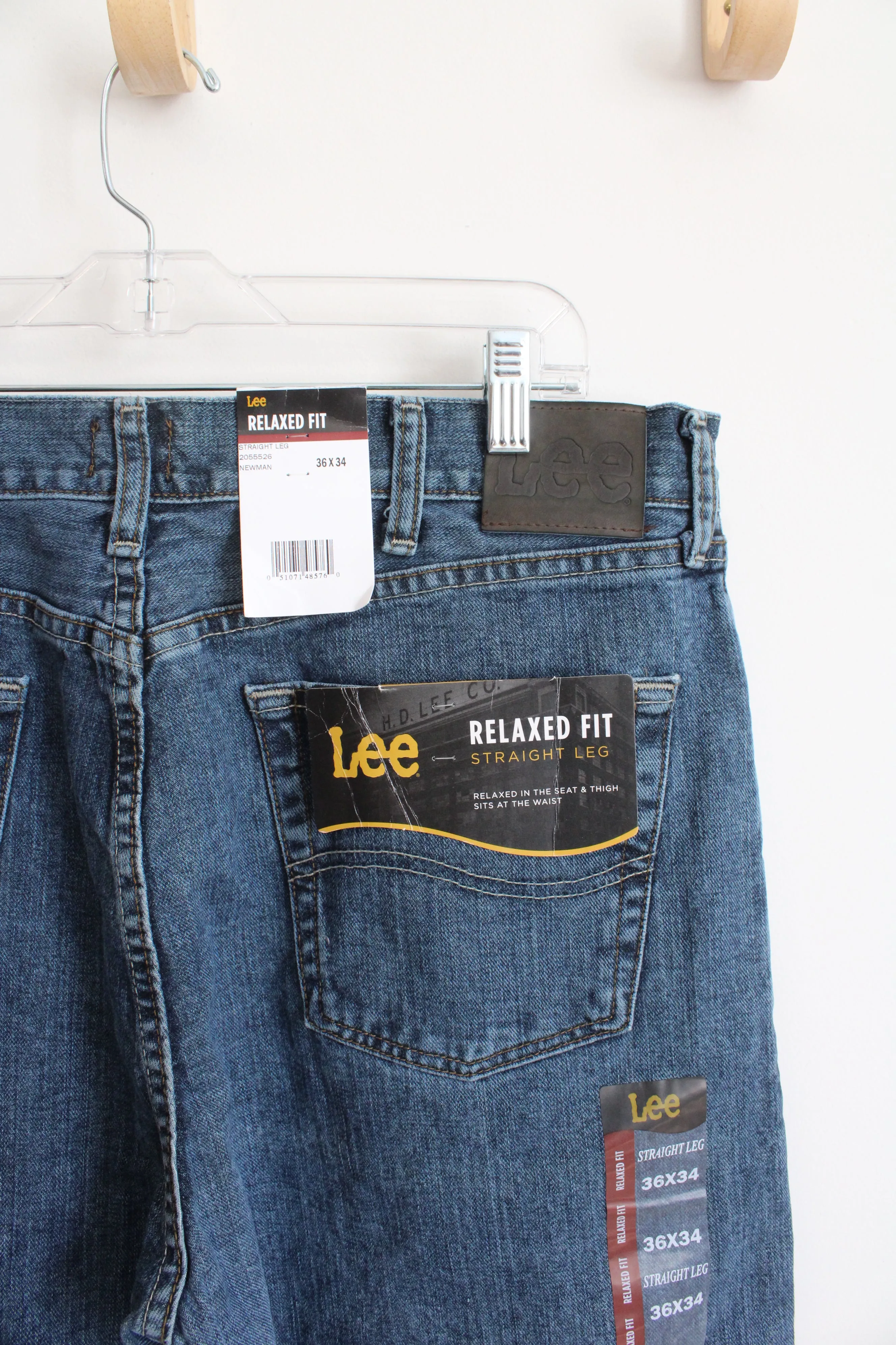 NEW Lee Relaxed Fit Jeans | 36X34