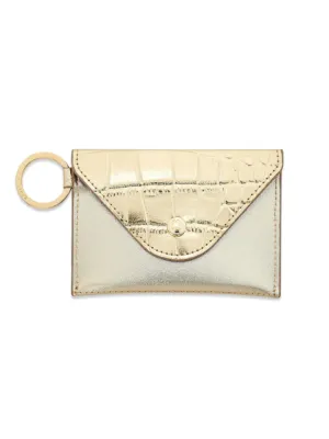 O - Venture Mini Envelope Wallet - Solid Gold Rush