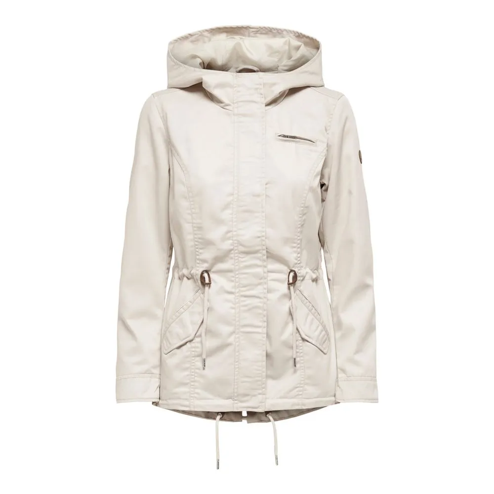 Only Beige Polyester Jackets & Coat
