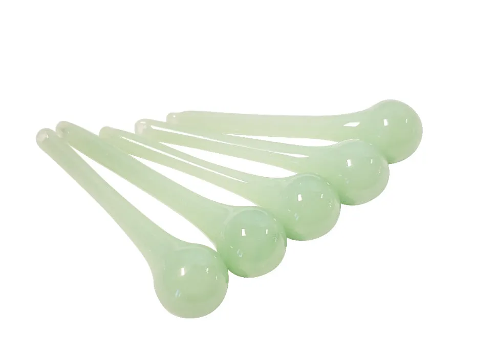 Opaline Jadeite Green 60mm Raindrop Chandelier Crystals, Pack of 5