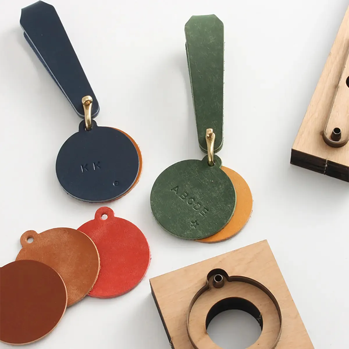 Pendant Keychain Leather Cutting Die