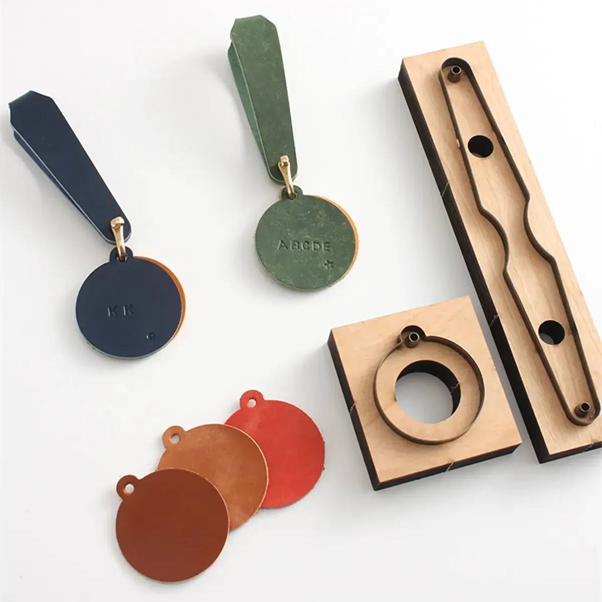 Pendant Keychain Leather Cutting Die