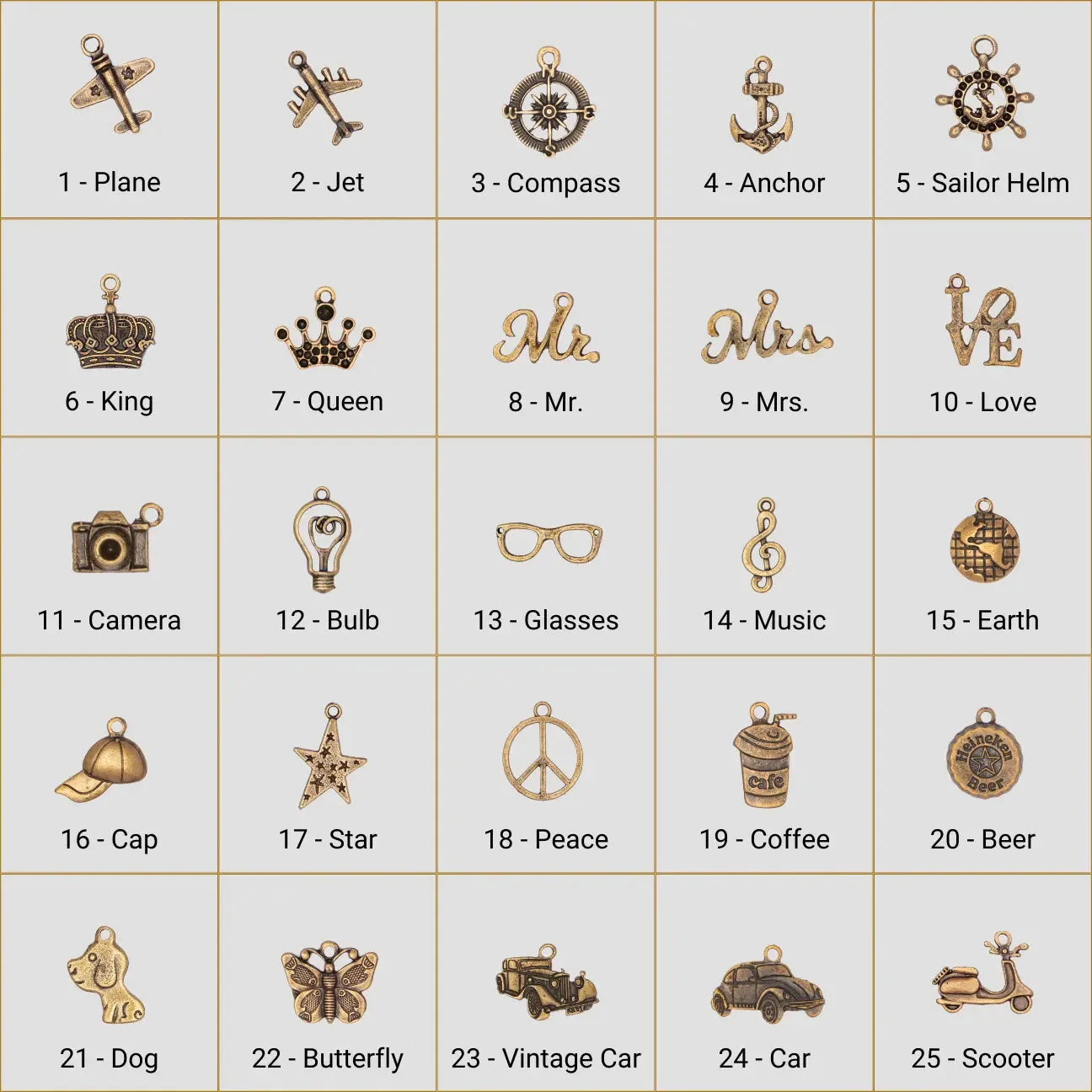 PERSONALISED KEYCHAIN - BROWN