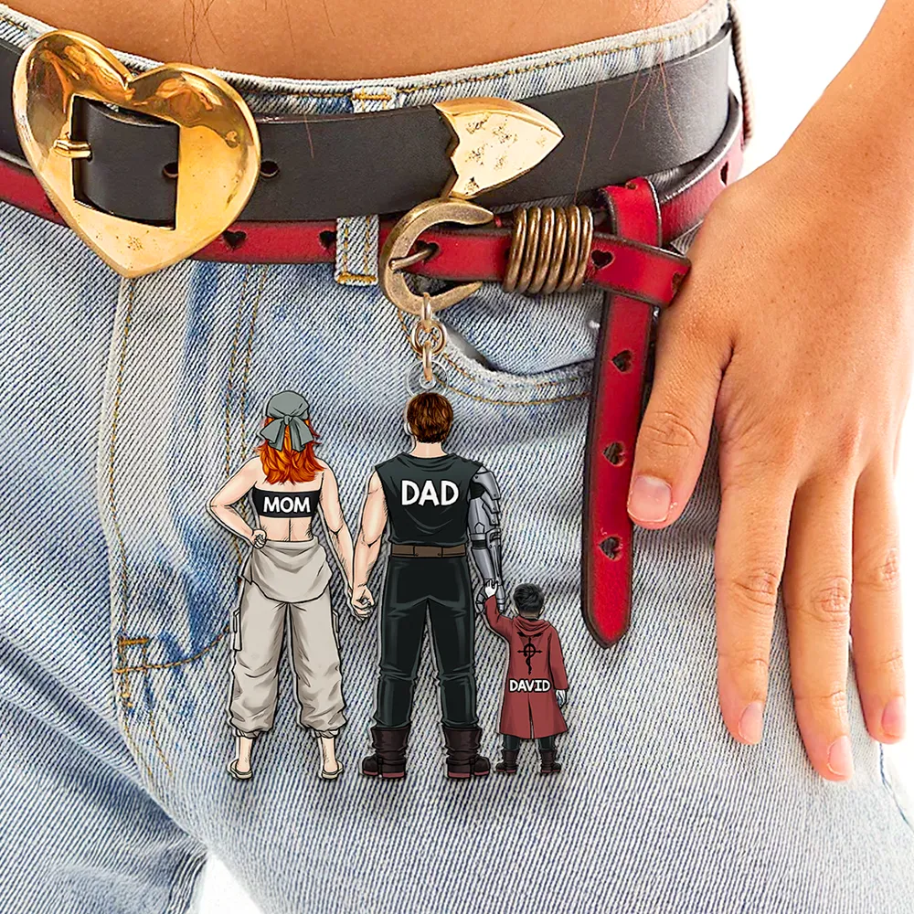 Personalized Gifts For Family Keychain 02QHHU030325HH