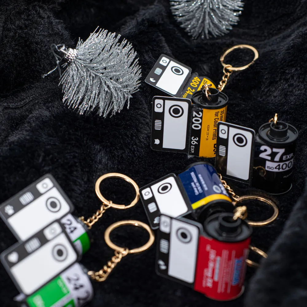 Personalized Photoroll Keychain With Photos Dog