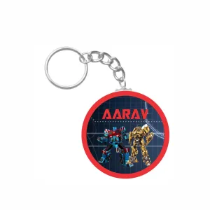 Personalized Transformers Keychain