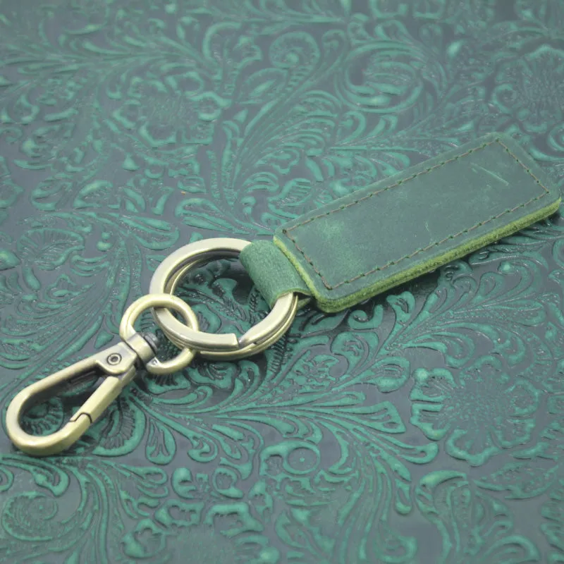 Personalkized Leather Keychain