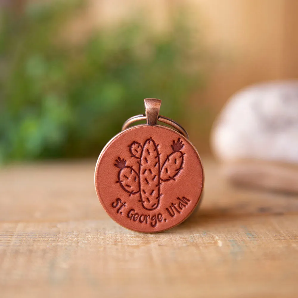 Prickly Pear Keychain