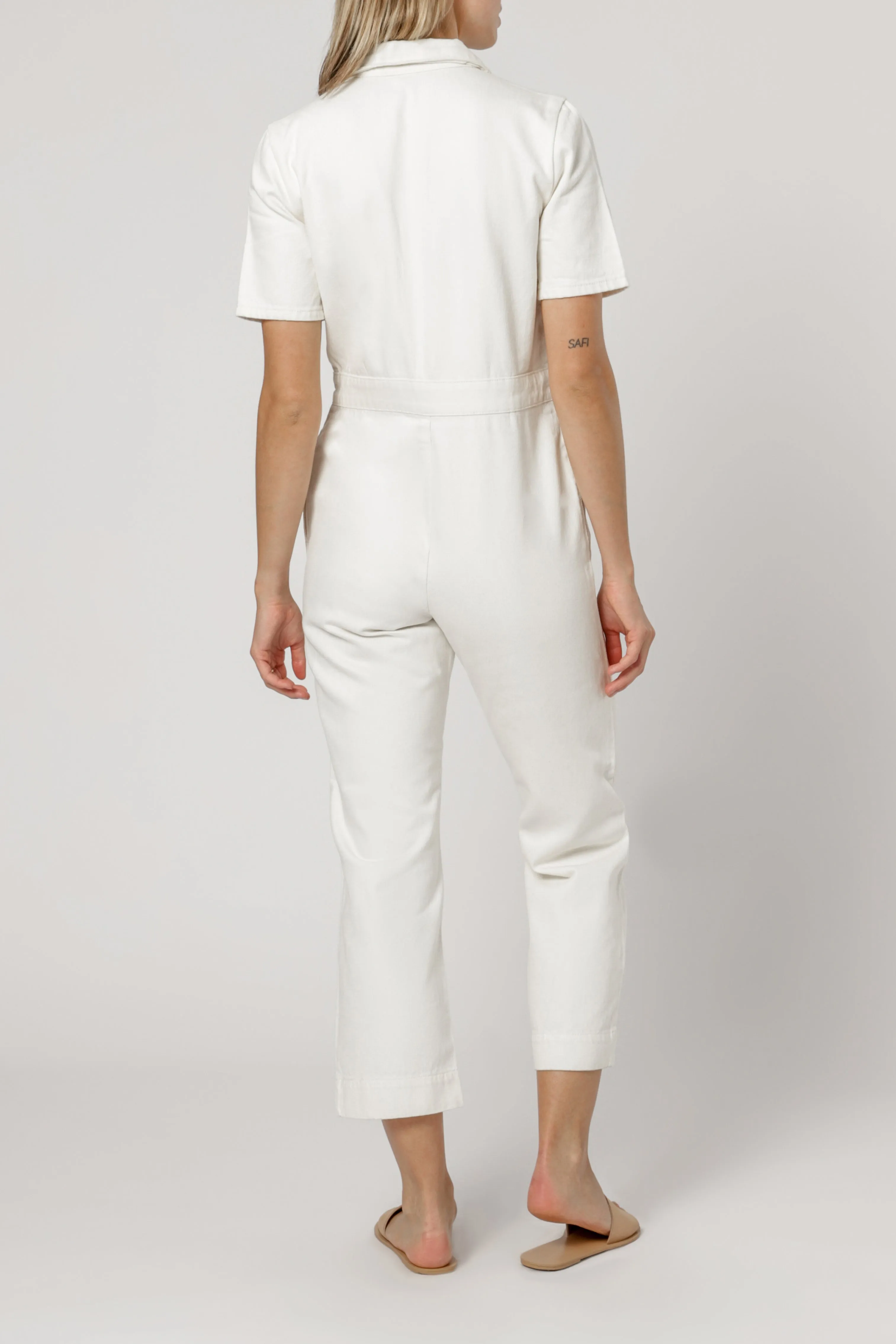 QUINN DENIM BOILER SUIT