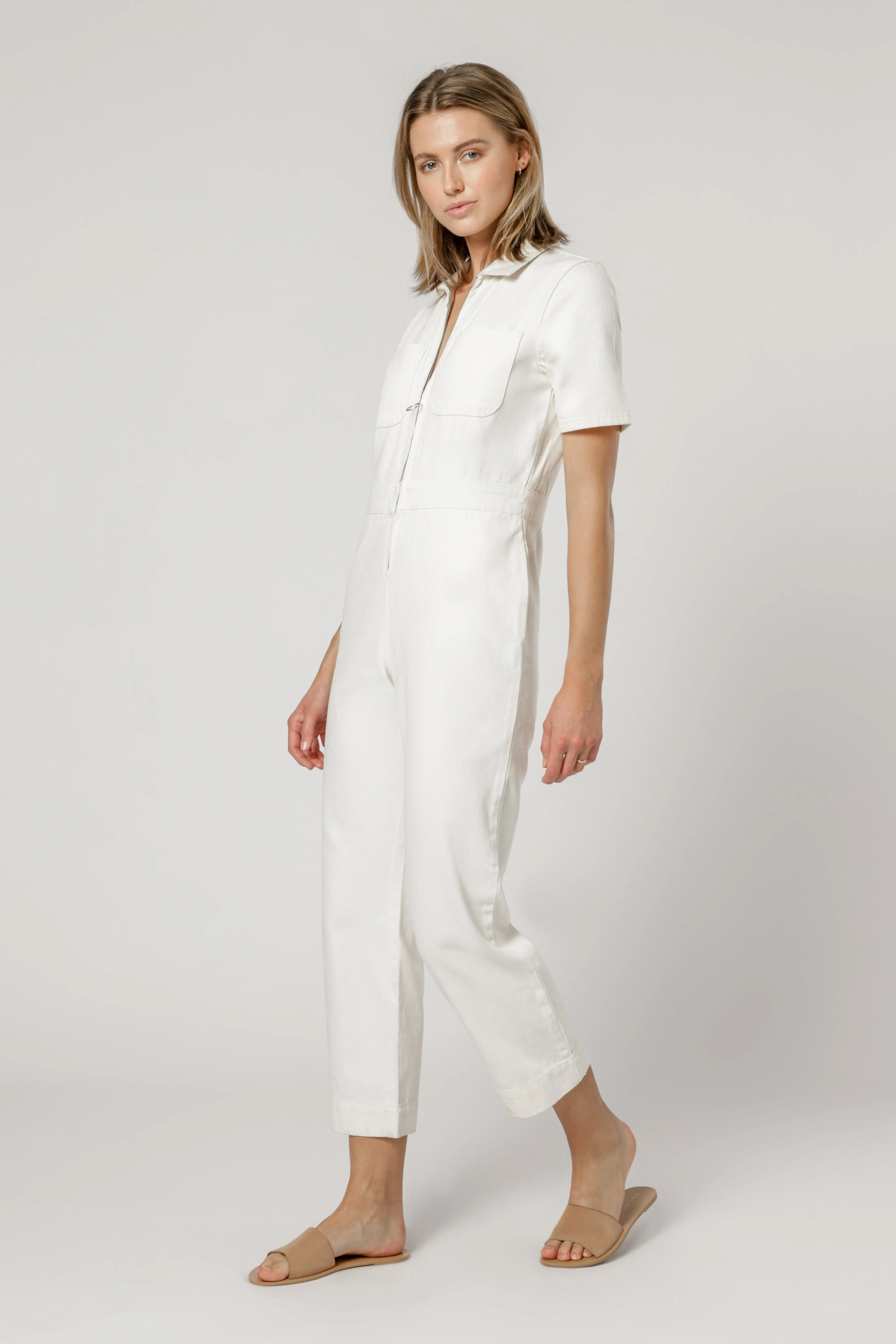 QUINN DENIM BOILER SUIT