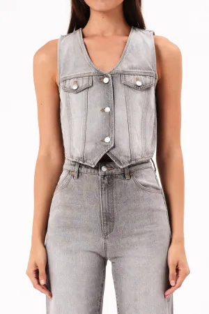 Rolla's - Morgan Vest (Stone Grey)