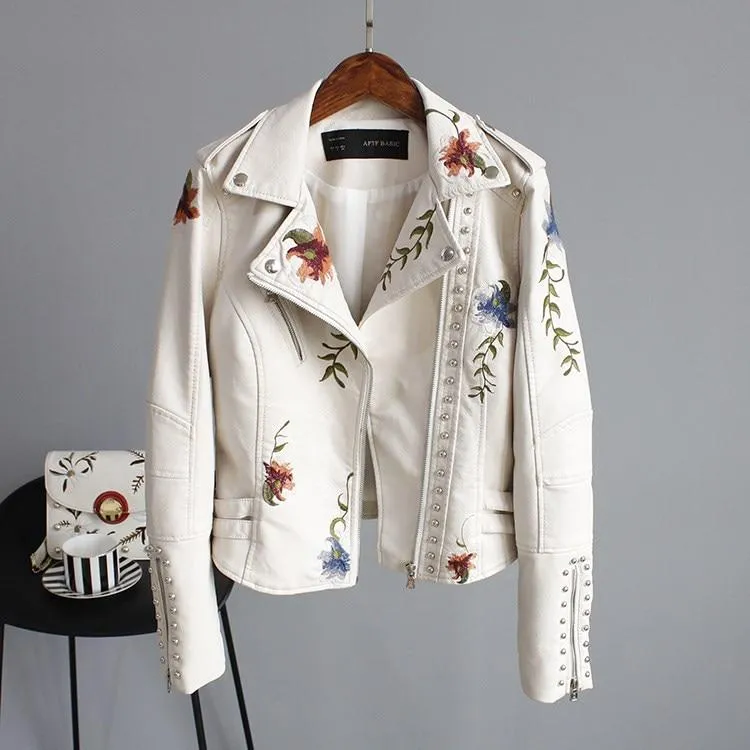 ROWAN™ – Floral Moto Jacket