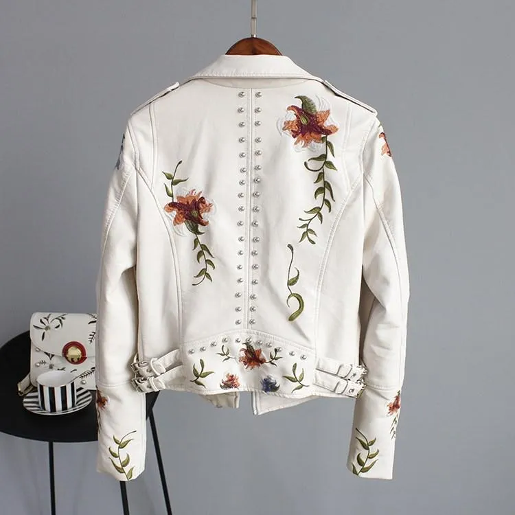 ROWAN™ – Floral Moto Jacket