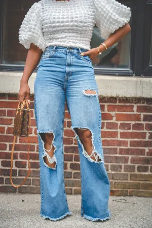 SALE-KNEES KNEES HIGH RISE JEANS- AVAILABLE UP TO SIZE 13