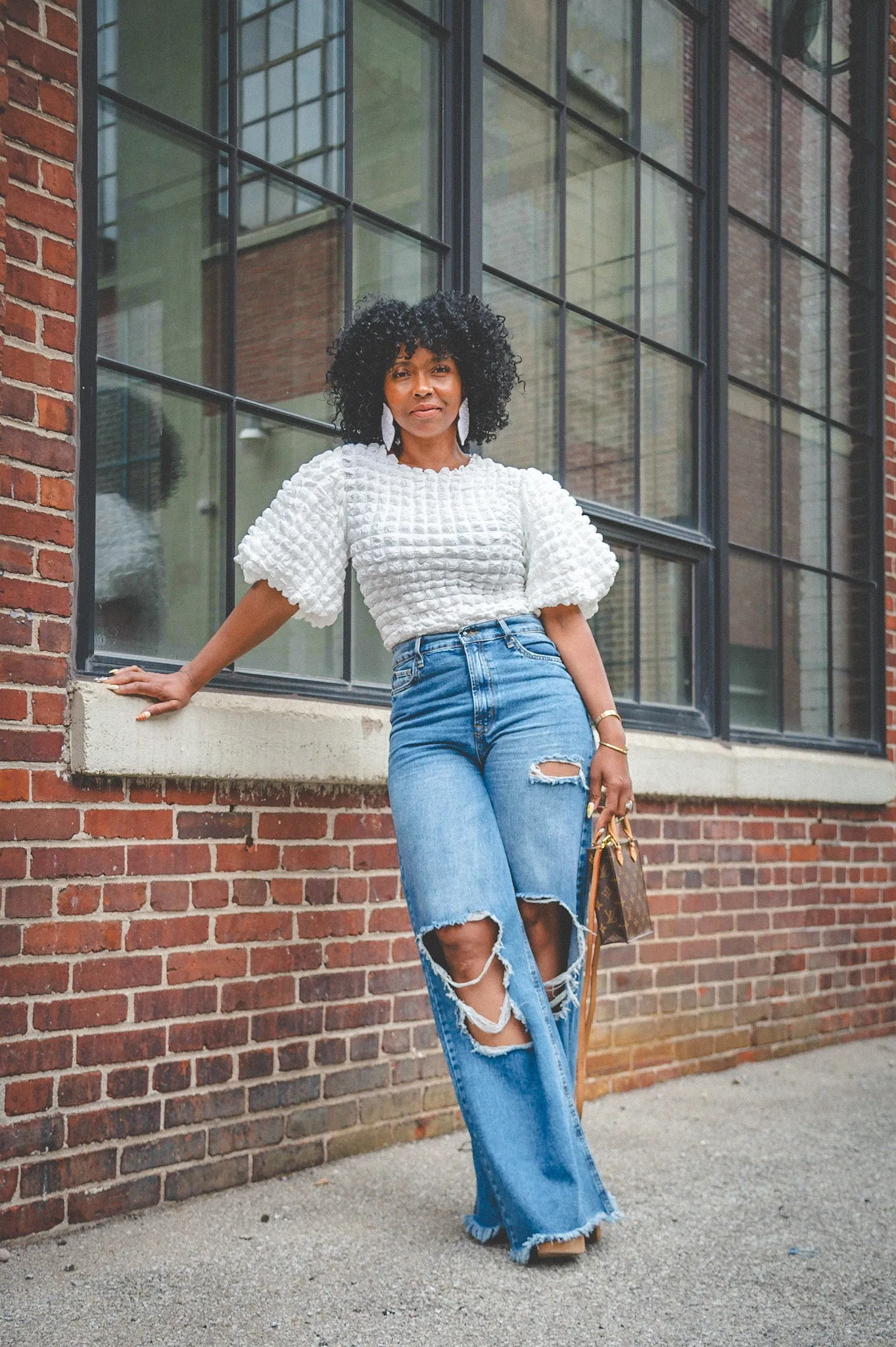 SALE-KNEES KNEES HIGH RISE JEANS- AVAILABLE UP TO SIZE 13