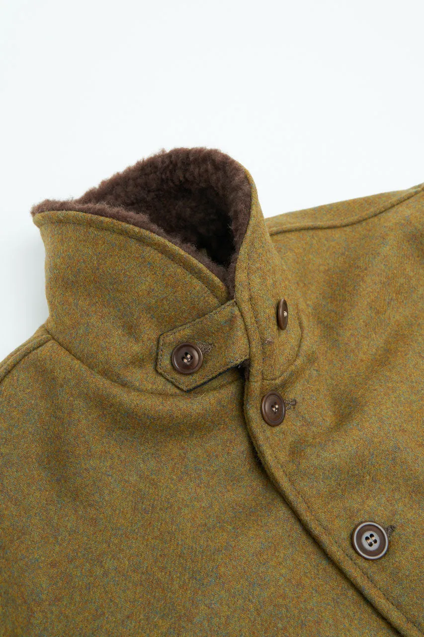 Scarti Lab Cossack Jacket 707F-SE430 Melton Wool Khaki