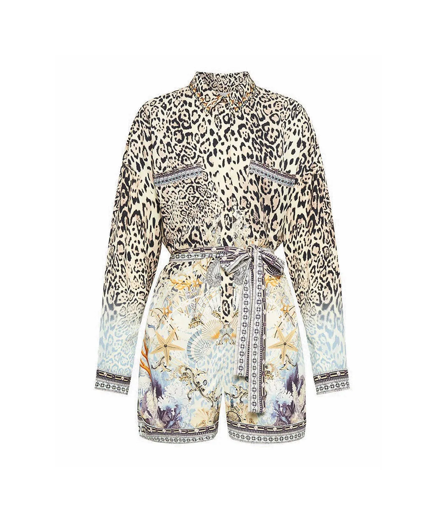 Seahorse Sonnet Long Sleeve Boiler Playsuit