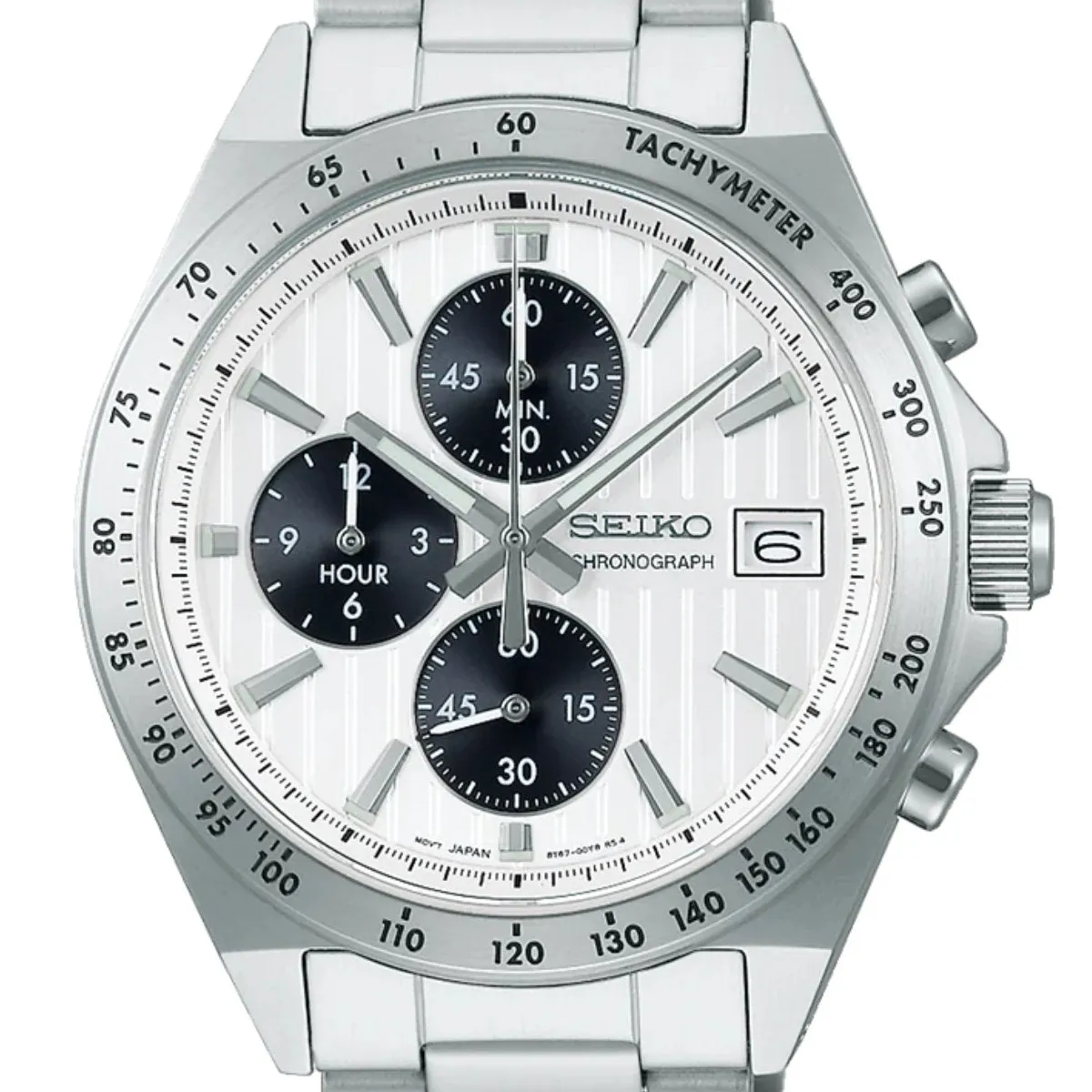 Seiko SBTR039 SBTR039J Selection S-Series Chronograph Grayish White Dial Watch
