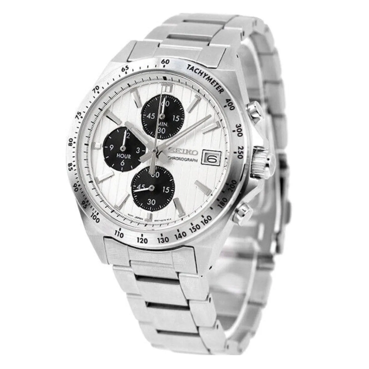 Seiko SBTR039 SBTR039J Selection S-Series Chronograph Grayish White Dial Watch