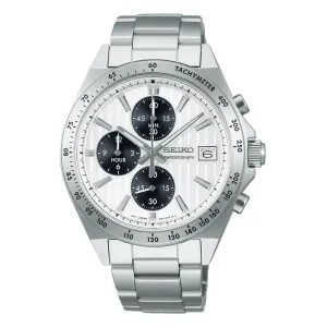 Seiko SBTR039 SBTR039J Selection S-Series Chronograph Grayish White Dial Watch