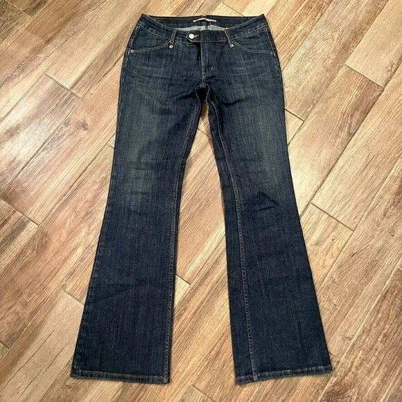 Sergio Valente Women's Vintage Jeans Blue Denim Hong Kong 1980's Size 30 EUC