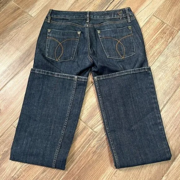 Sergio Valente Women's Vintage Jeans Blue Denim Hong Kong 1980's Size 30 EUC