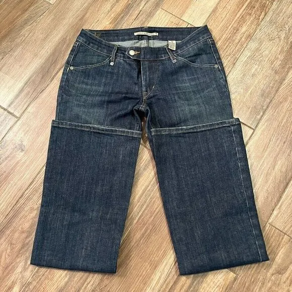 Sergio Valente Women's Vintage Jeans Blue Denim Hong Kong 1980's Size 30 EUC