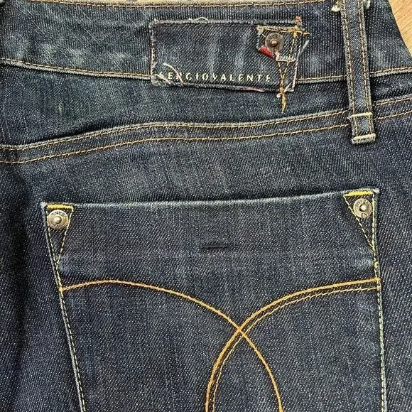 Sergio Valente Women's Vintage Jeans Blue Denim Hong Kong 1980's Size 30 EUC