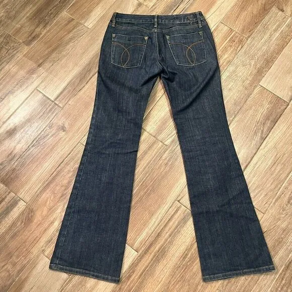 Sergio Valente Women's Vintage Jeans Blue Denim Hong Kong 1980's Size 30 EUC