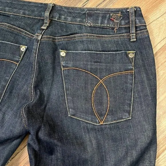 Sergio Valente Women's Vintage Jeans Blue Denim Hong Kong 1980's Size 30 EUC