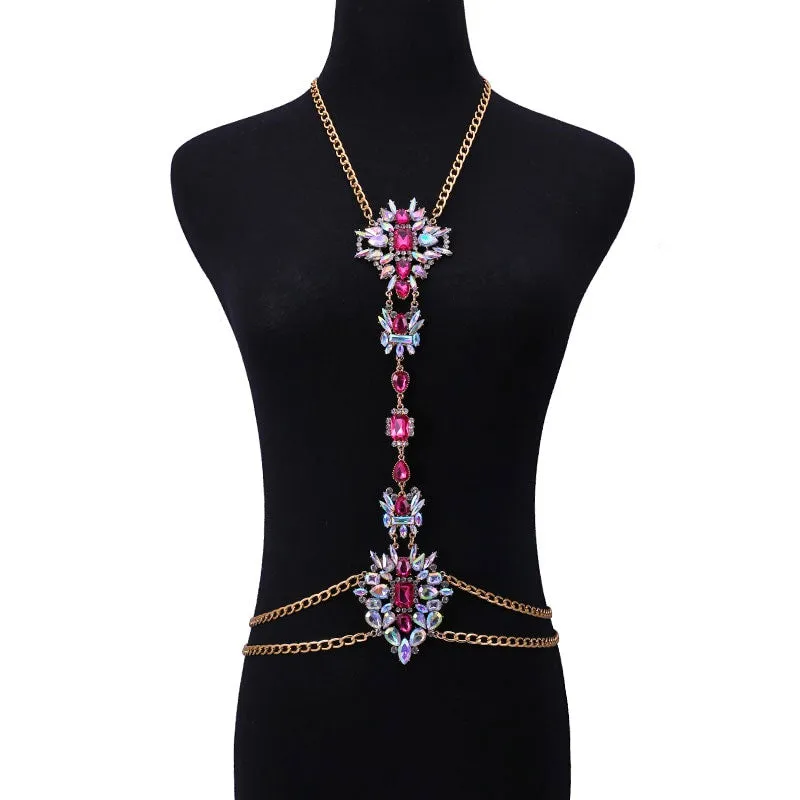 Sexy Design Luxury Crystal Body Chain