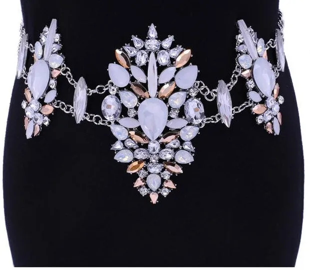 Sexy Design Luxury Crystal Body Chain