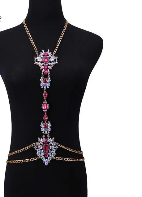 Sexy Design Luxury Crystal Body Chain