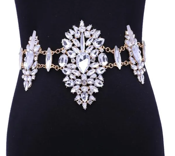 Sexy Design Luxury Crystal Body Chain