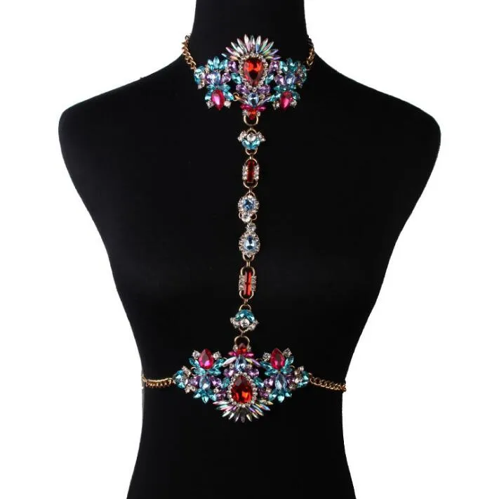 Sexy Design Luxury Crystal Body Chain