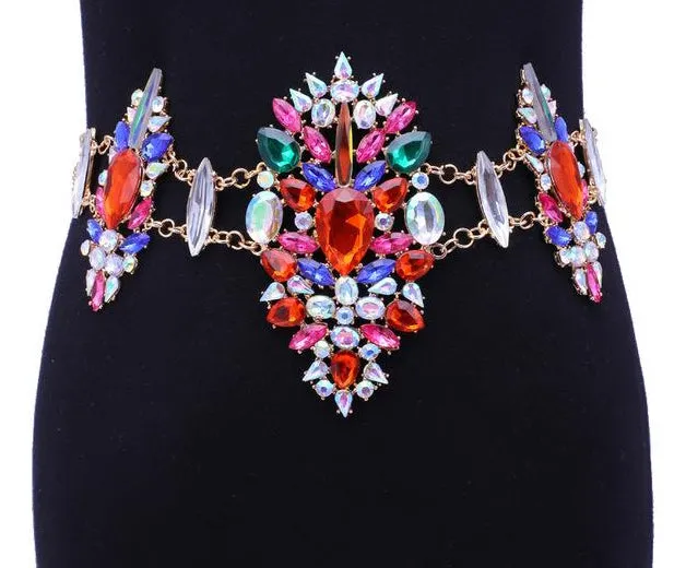 Sexy Design Luxury Crystal Body Chain
