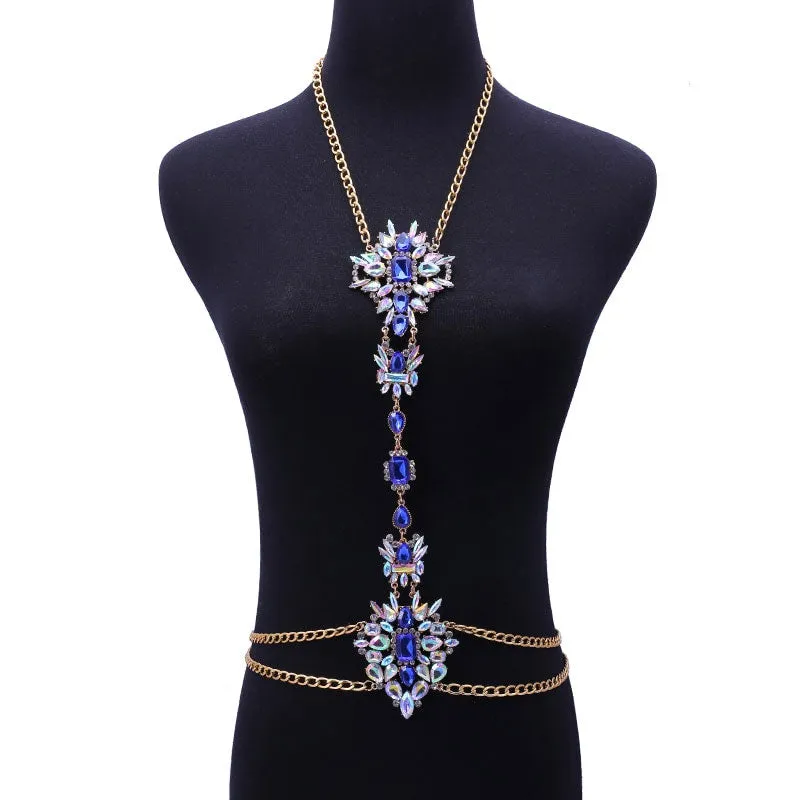 Sexy Design Luxury Crystal Body Chain