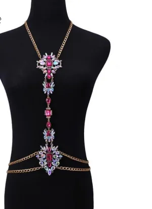 Sexy Design Luxury Crystal Body Chain