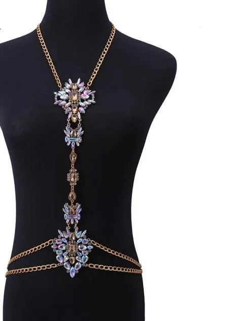 Sexy Design Luxury Crystal Body Chain