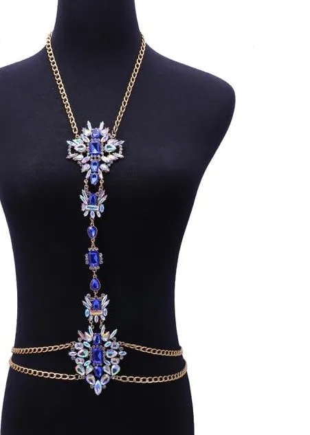 Sexy Design Luxury Crystal Body Chain