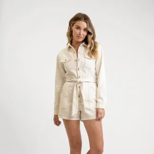 Sinclair Longsleeve Boiler (Ecru)