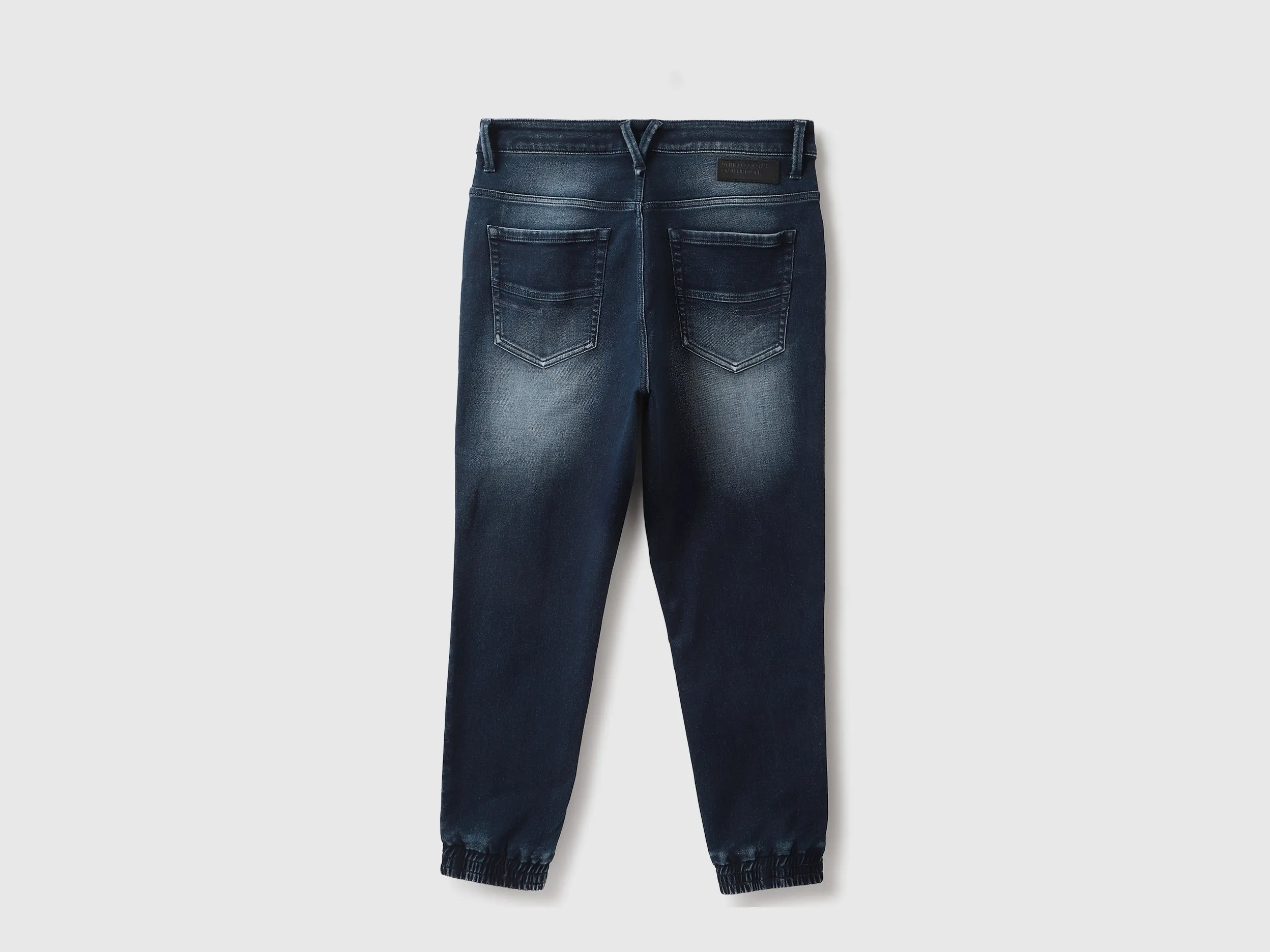 Solid Jogger Fit Jeans