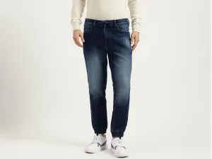 Solid Jogger Fit Jeans