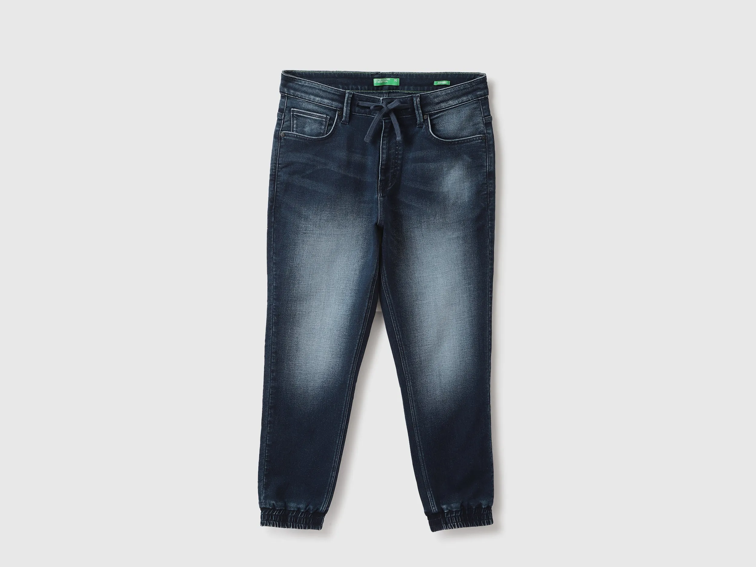 Solid Jogger Fit Jeans