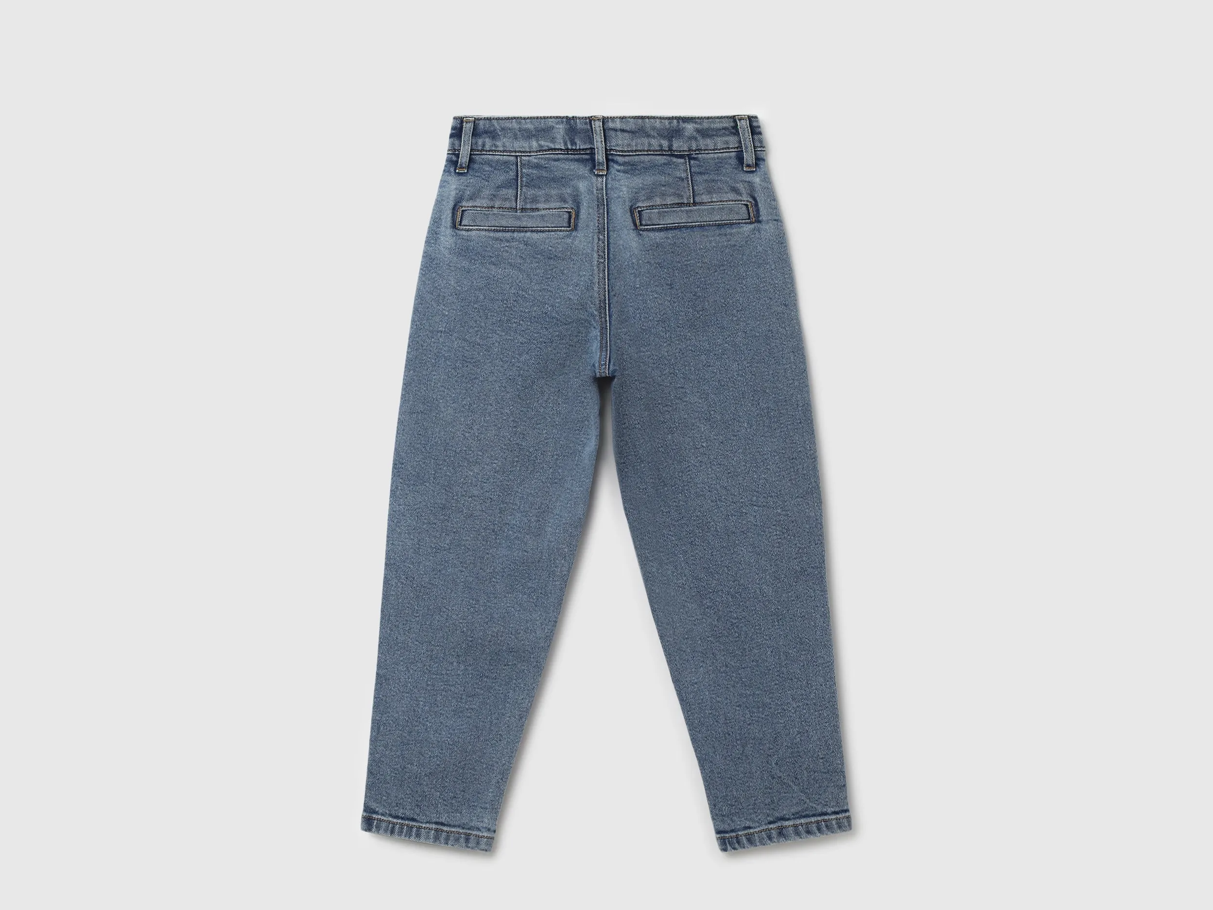 Solid Slouchy Fit Fit Mid Rise Jeans