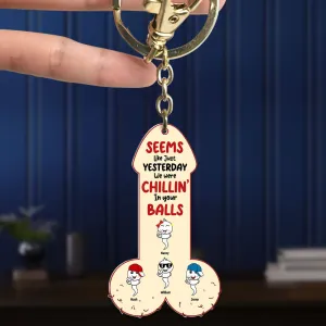 Sperm Dad Keychain - Personalized Gifts For Dad 03ohti190525