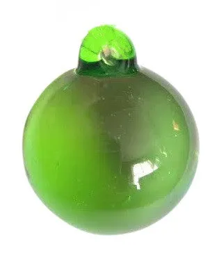 Spring Green Smooth Ball Chandelier Crystals, 28mm Crystal Ball